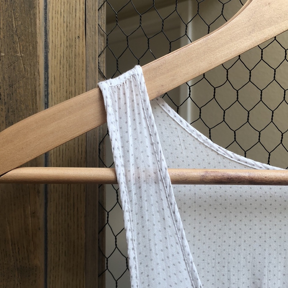 Free People White Voile and Lace Trapeze Slip Dress - Picture 3 of 10